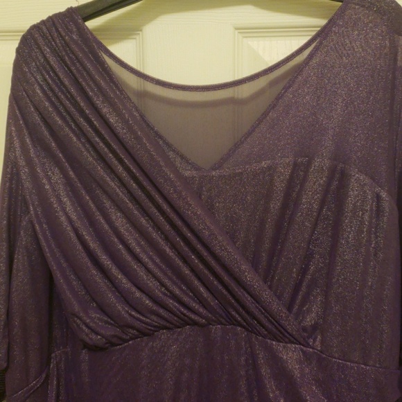 Kiyonna Glimmer Cocktail Dress - Like New - Picture 2 of 7